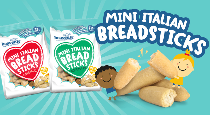 Say Ciao to our NEW Mini Italian Breadsticks! - Heavenly Tasty Organics