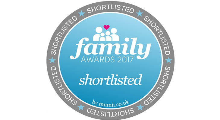 Shortlisted for Family Awards 2017 - Heavenly Tasty Organics